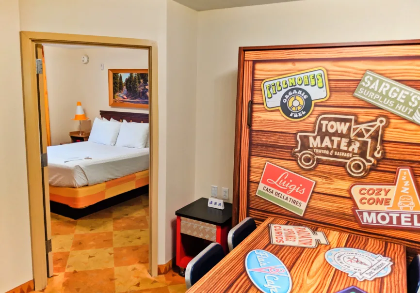 Cars Family Suite at Art of Animation Resort Walt Disney World Orlando Florida 1