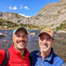 Chris and Rob Taylor at Lower Mohawk Lake White River National Forest Breckenridge Colorado 1