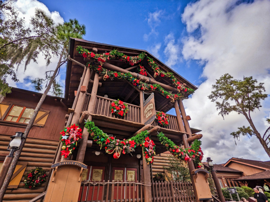Christmas Decorations in Fort Wilderness Campground Resort Walt Disney World Florida 2