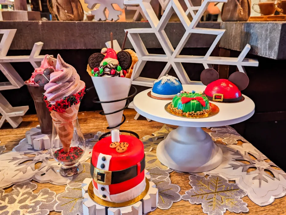 Christmas Desserts at Jock Lindsays Hangar Bar Disney Springs Walt Disney World Florida 1