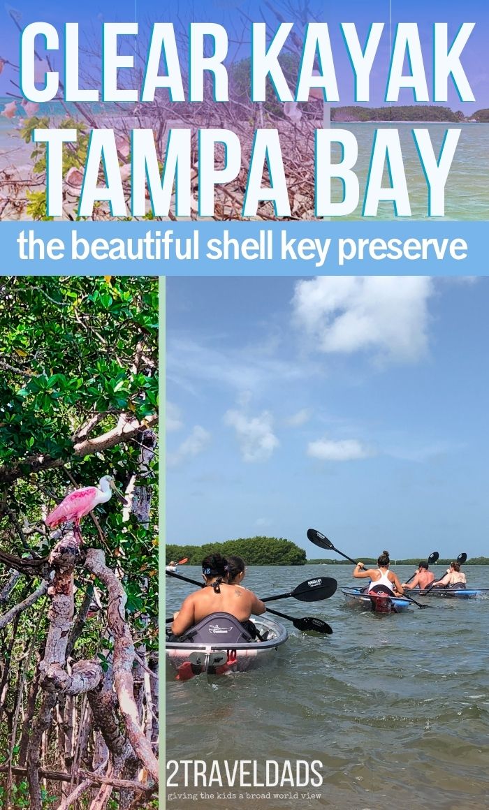 One of the most unique paddling experiences is clear kayaking, and in the Tampa Bay area the trip to the Shell Key Preserve is an incredible Florida adventure. See what to expect, what wildlife to watch for, and see that best tips for enjoying the clear kayak experience in Tampa Bay, Florida.