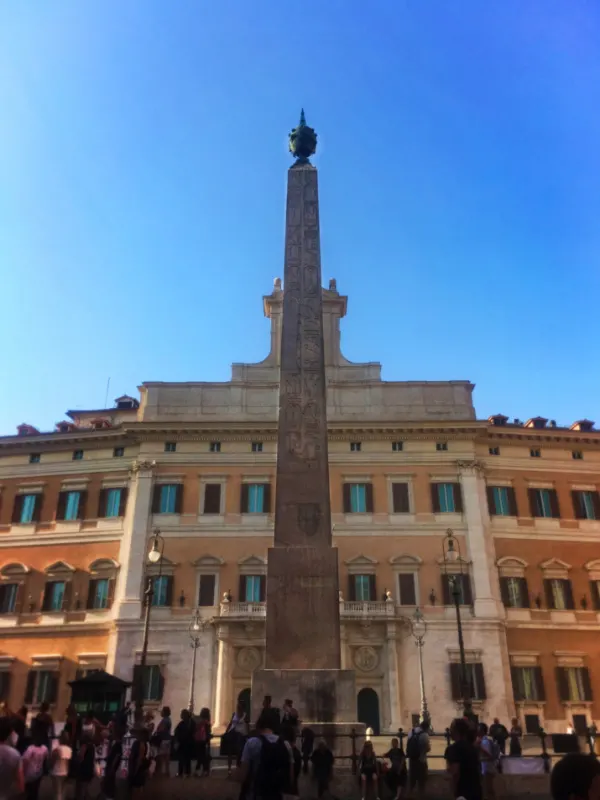 Cleopatras Needle Column Rome Italy 1