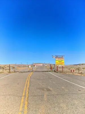 Closed Four Corners Monument Colorado Cross Country relocation 2020 1