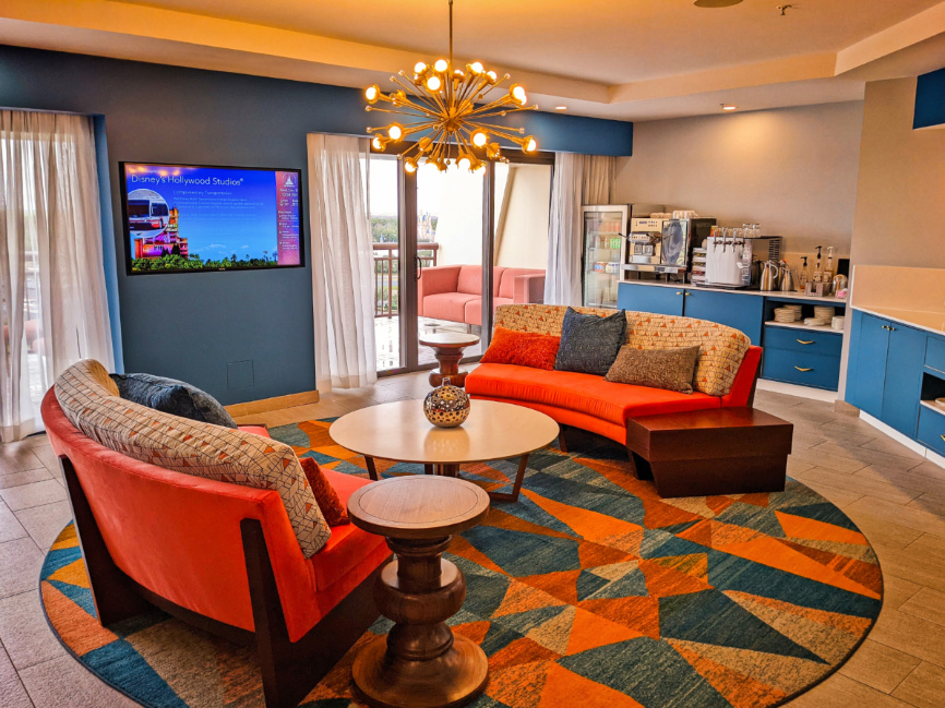 Club Lounge at Disneys Contemporary Resort Walt Disney World Orlando 1