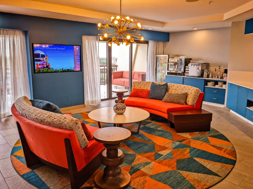 Club Lounge at Disneys Contemporary Resort Walt Disney World Orlando 1