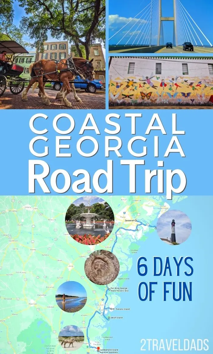 This Georgia Coast road trip plan is perfect for enjoying Coastal Georgia beaches, historic sites and great food. Drive from Atlanta to Savannah or cross the Florida-Georgia line for this fun and beautiful road trip route.