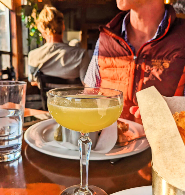 Cocktail at Mammoth Tavern Mammoth Lakes California 1