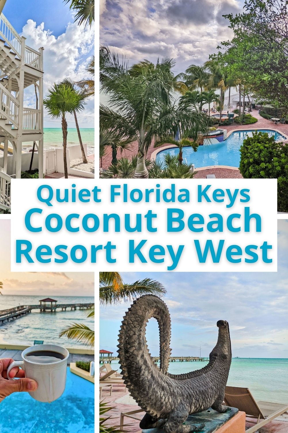 The Coconut Beach Resort Key West is the ideal hotel for anyone looking for an oceanfront suite, heated pool and perfect Key West views. Details of the hotel, things to do in the Southernmost Point area, and tips for a great Key West vacation.