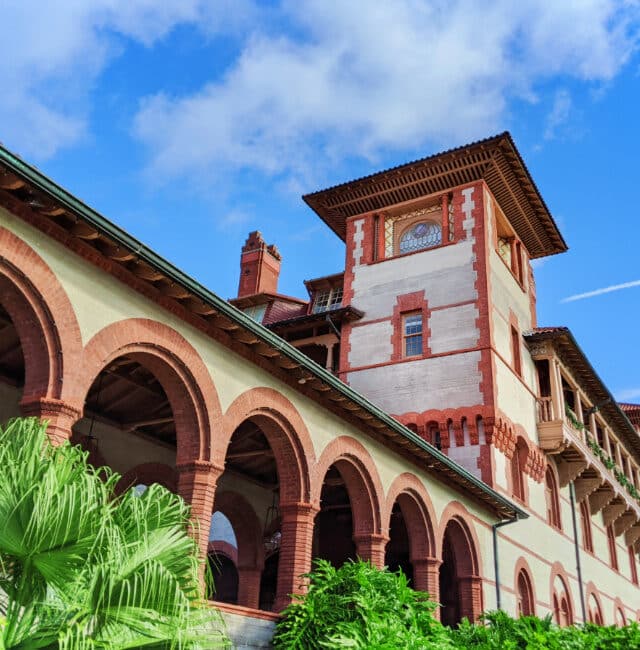 Colonnade at Flagler College Saint Augustine Florida 1