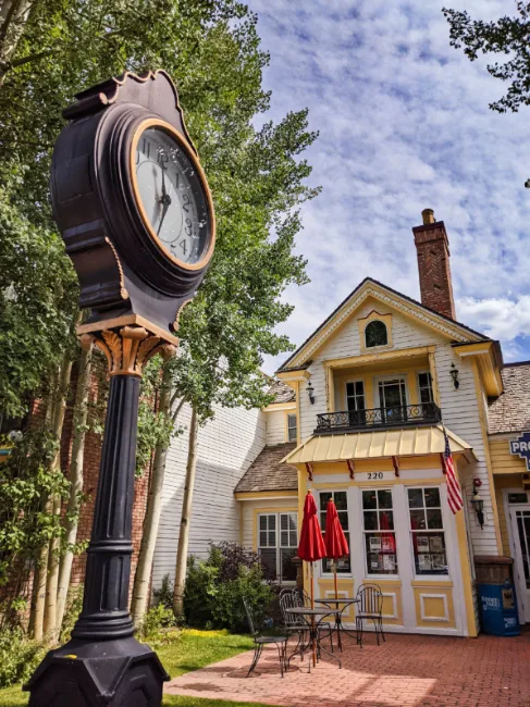 Colorful Buildings in Downtown Breckenridge Colorado 3