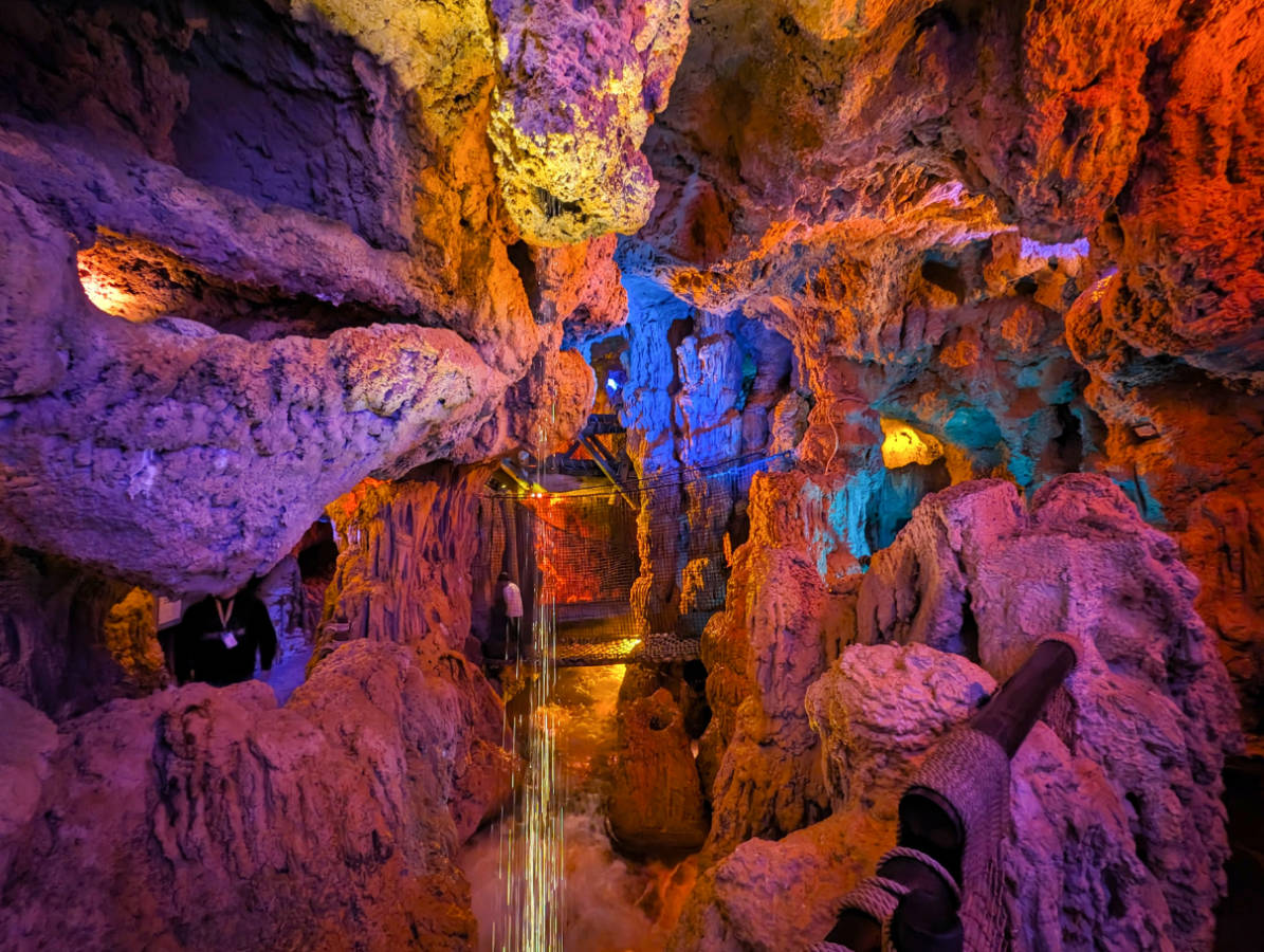 Colorful Caverns at Camp Jurassic in Jurassic Park at Islands of Adventure Universal Orlando Resort