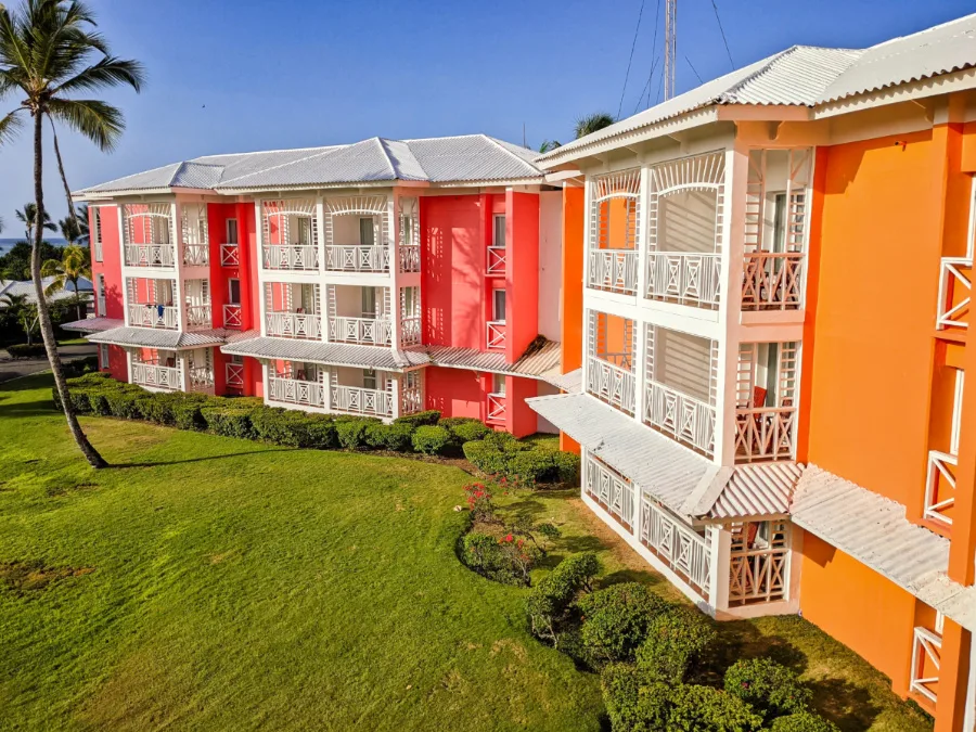 Colorful Hotel Buildings at Club Med Punta Cana Dominican Republic 7