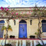 Colorful buildings in Todos Santos Baja California Sur 1