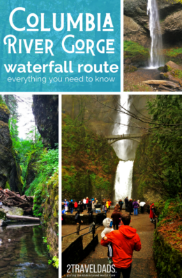 Everything you need to know for exploring the Columbia Gorge Waterfall Route in Oregon. Pacific Northwest hiking and waterfalls on a lush green road trip itinerary. #hiking #waterfalls #oregon