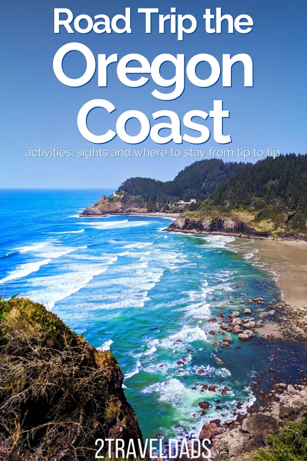 Complete Oregon Coast road trip itinerary from north to south. Best things to do, sights to see and where to stay along the rugged Oregon Coast.