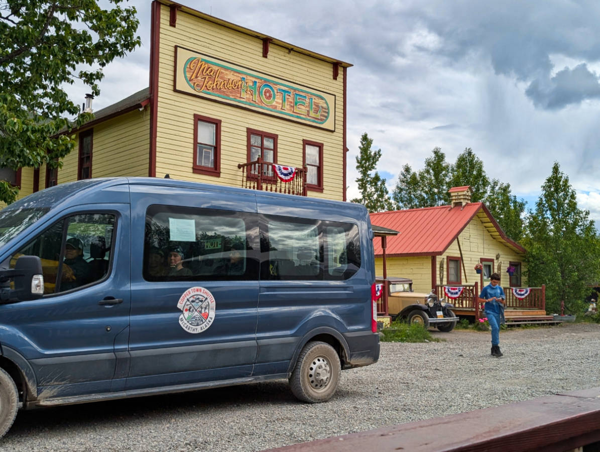 Copper Town Shuttle in McCarthy Alaska