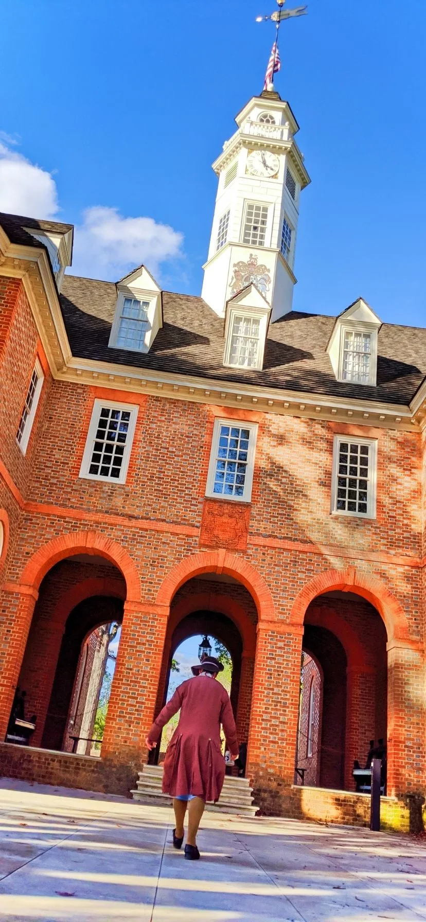 Costume Living History Tour at Colonial Williamsburg Historic Virginia