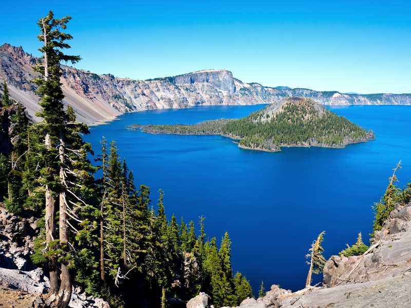 Crater Lake National Park Rim Road Scenic Drive