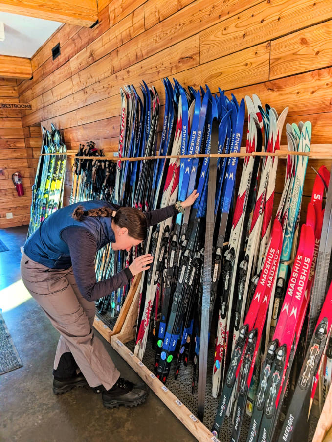 Cross Country Ski Rentals at NECO New England Outdoor Center Millinocket Maine 1