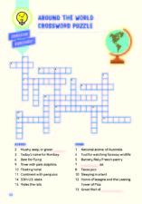 Crossword - Ultimate Travel Journal for Kids
