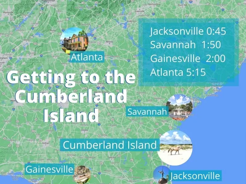 Cumberland Island Map