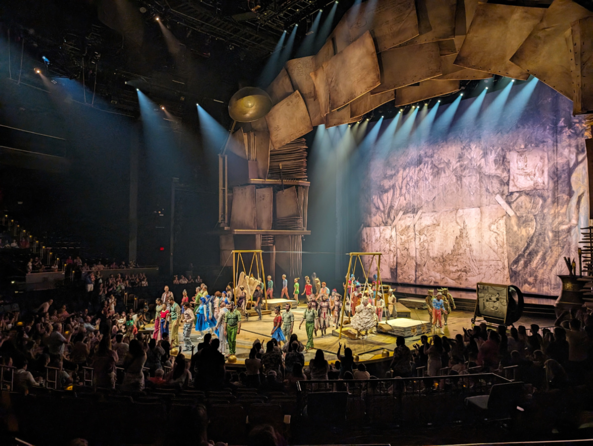 Curtain Call at Drawn to Life Cirque du Soleil at Disney Springs Walt Disney World Resort 1