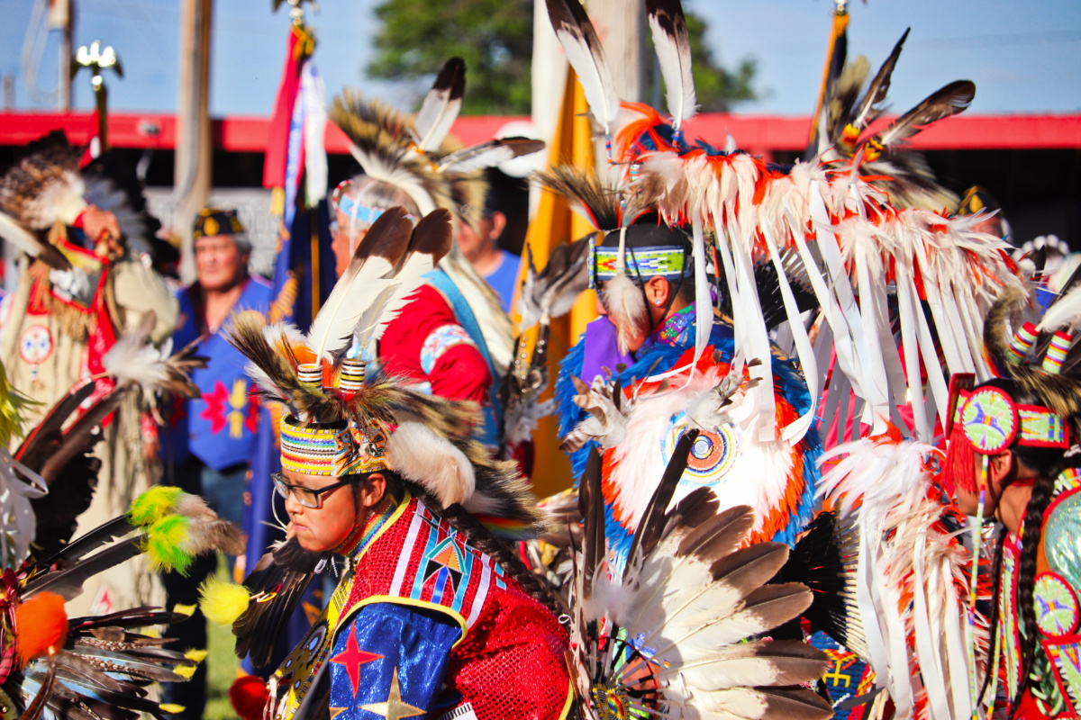 Dancers at Eastern Shoshone Indian Days Powwow Fort Washakie Wyoming 4
