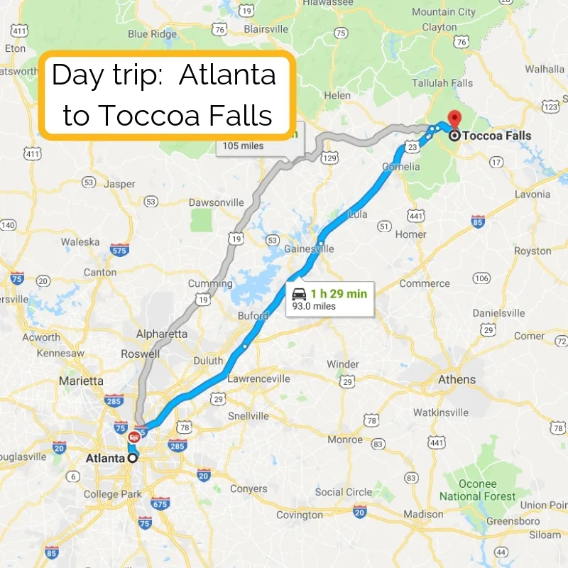 Day trip_ Atlanta to Toccoa Falls