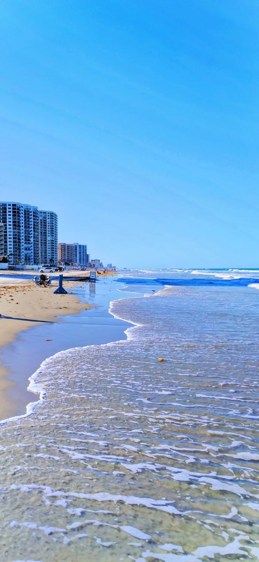 Daytona Beach at High Tide