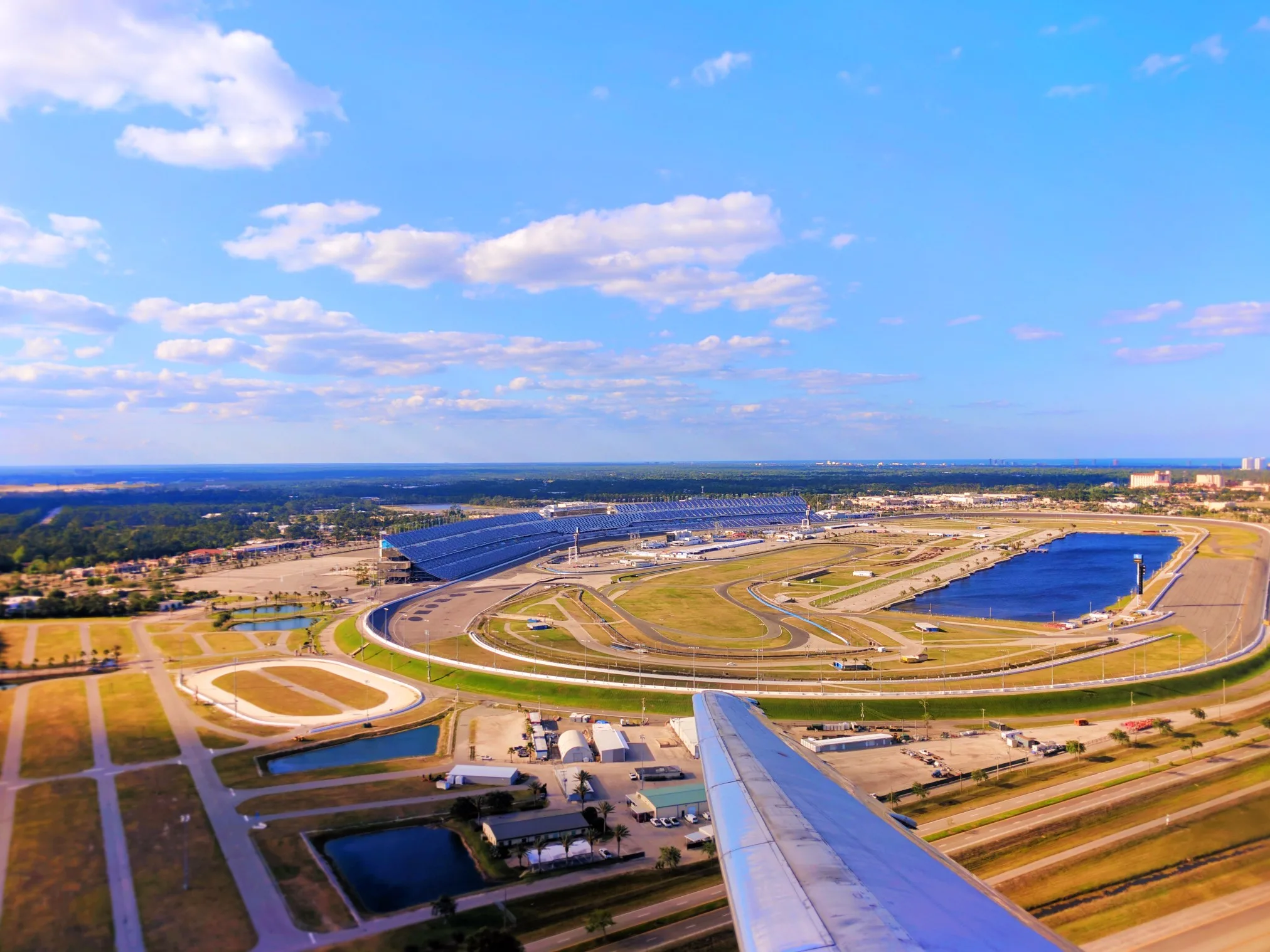 Daytona International NASCAR Speedway from the Air 2