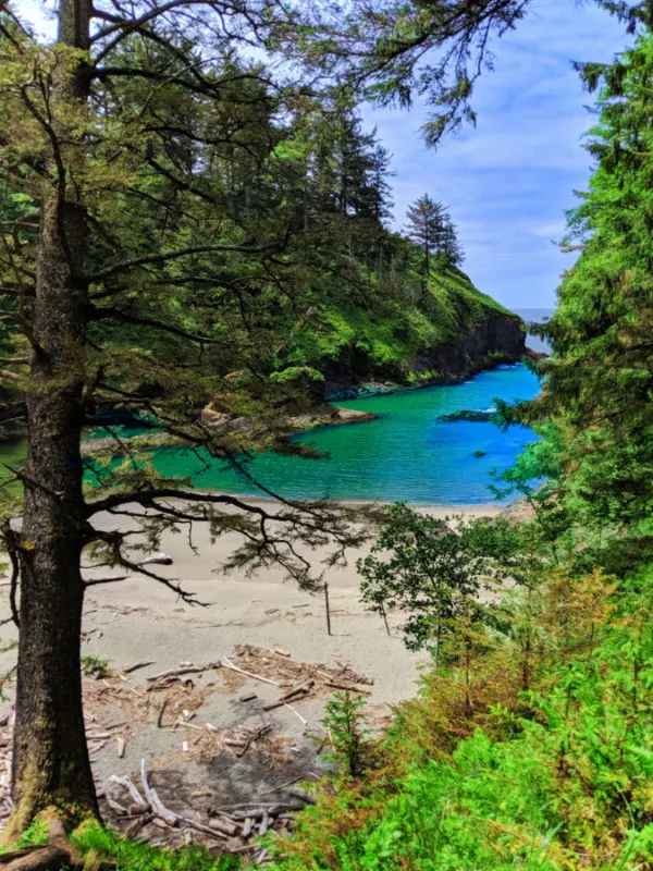 Deadmans Cove at Cape Disappointment State Park Ilwaco Washington 1