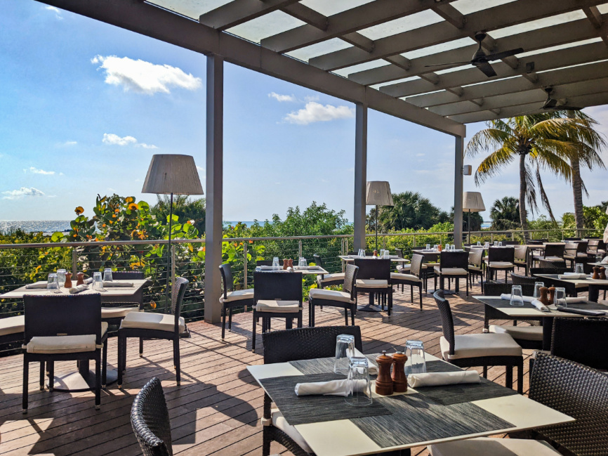 Deck Restaurant at Hilton Marco Island on the Beach Gulf Coast Florida 1