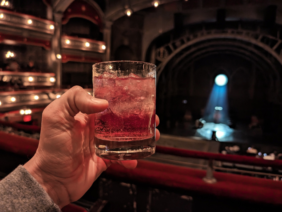 Deluminator Cocktail at Harry Potter and the Cursed Child on Broadway Lyric Theater New York City 1