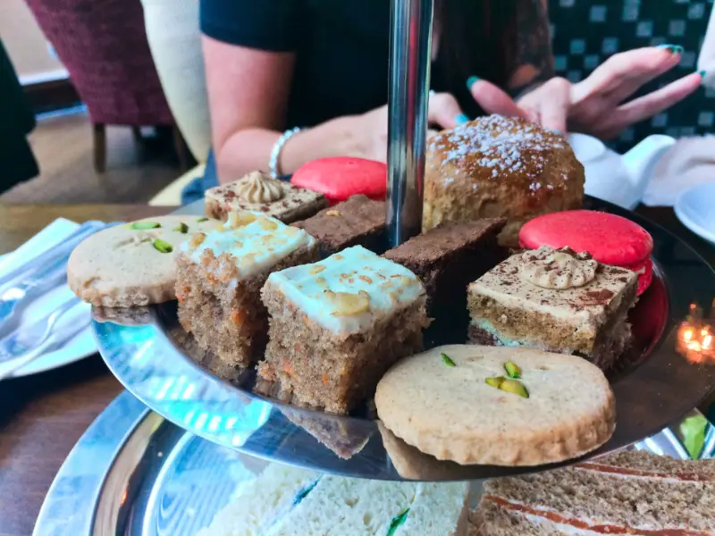 Desserts at Afternoon Tea at Colonnade Hotel London 1