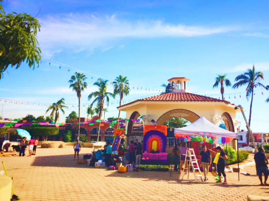 Dia de los Muertos in Plaza Cabo San Lucas BCS Mexico 1