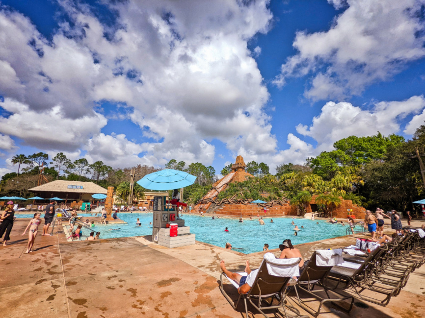 Dig Site Swimmig Pool at Disneys Coronado Springs Resort Walt Disney World 2