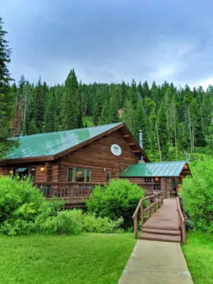 Dining Lodge at 320 Guest Ranch Big Sky Montana 1