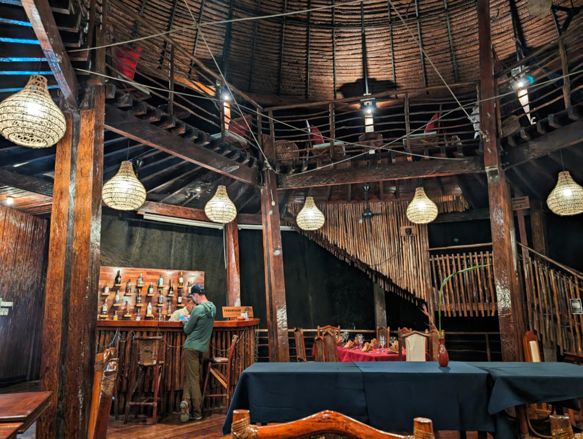 Dining Room at Treehouse Lodge Amazon Rainforest Peru 23
