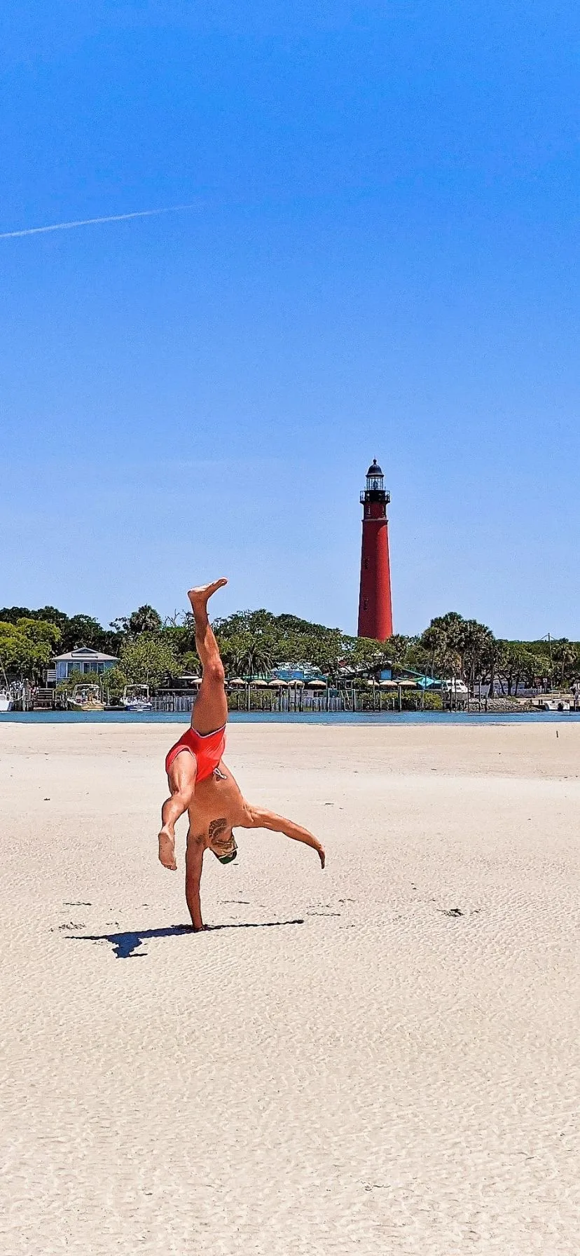 Disappearing Island and Ponce Inlet Lighthouse Daytona Beach