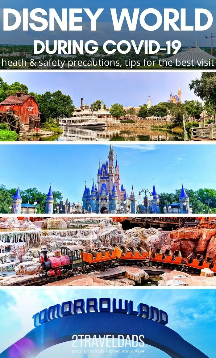 All the details of visiting Disney World during COVID-19 including extra health and safety precautions, modified experiences and how to use the reservation systems. Magic Kingdom details and resort tips.