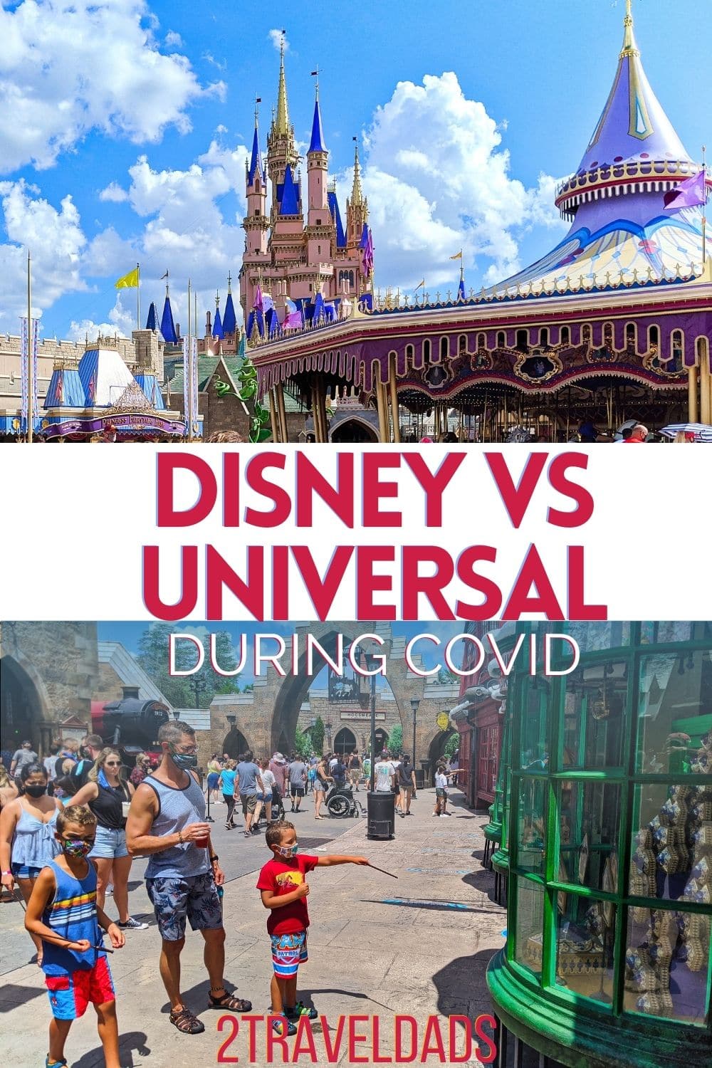 Since Orlando theme parks are open, is Disney World or Universal handling COVID-19 pandemic precautions better? Side by side comparison of health and safety measures between Universal Orlando and Disney World.