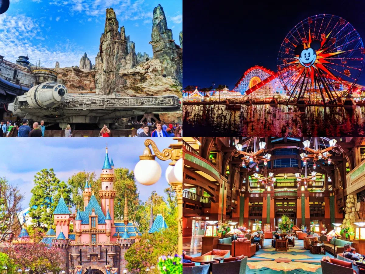 Disneyland Travel Grid