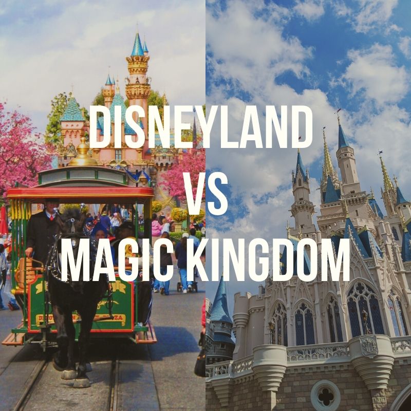 Podcast Episode: Disneyland vs Magic Kingdom - we dish and debate