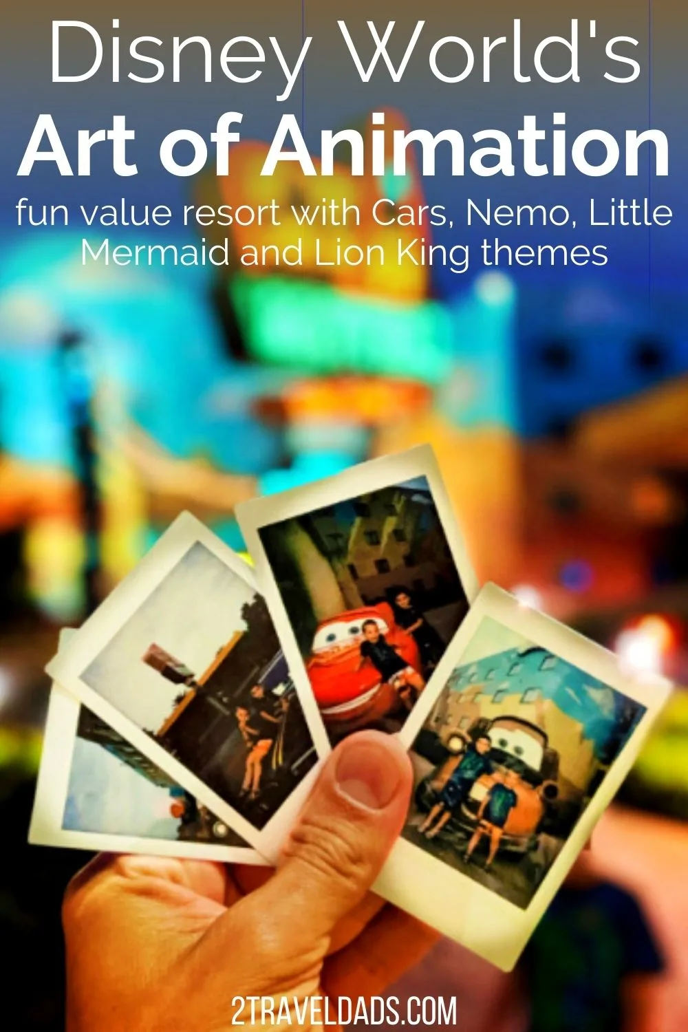 Review of Disney's Art of Animation Resort includes Cars, Lion King, Finding Nemo and Little Mermaid themed suites and rooms. A fun family hotel, Art of Animation is a Value Level Walt Disney World resort and is ideal for families visiting on a budget (or not).