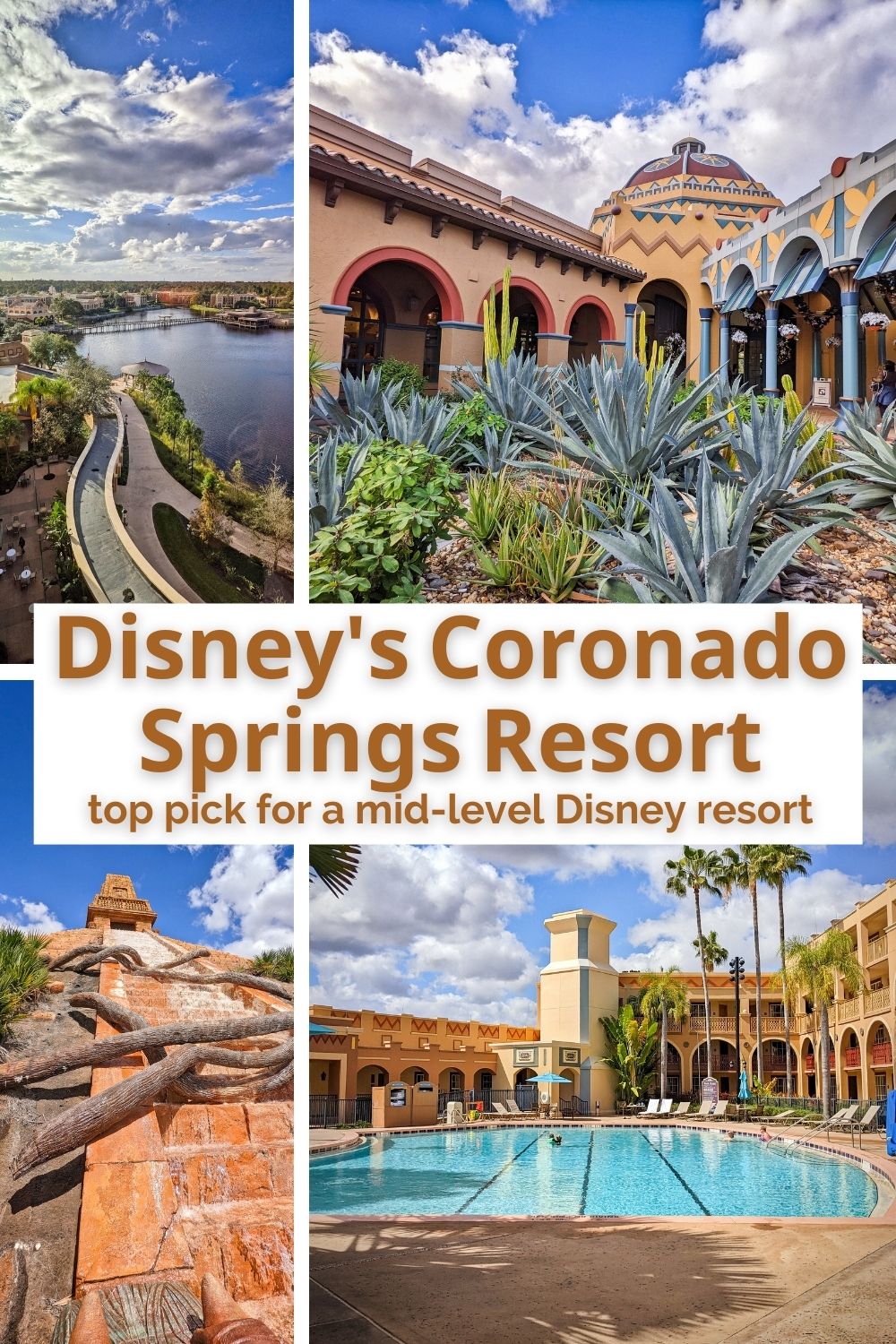 Disney's Coronado Springs Resort is a very different Walt Disney World Hotel. It feels unlike other Disney properties while still having the Disney touches and service. Review of Coronado Springs includes dining, transportation and more.