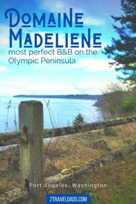 Domaine Madeliene, a Port Angeles B&B, is a quiet Olympic Peninsula bed and breakfast. Large rooms, beautiful views and calm setting make a perfect getaway.