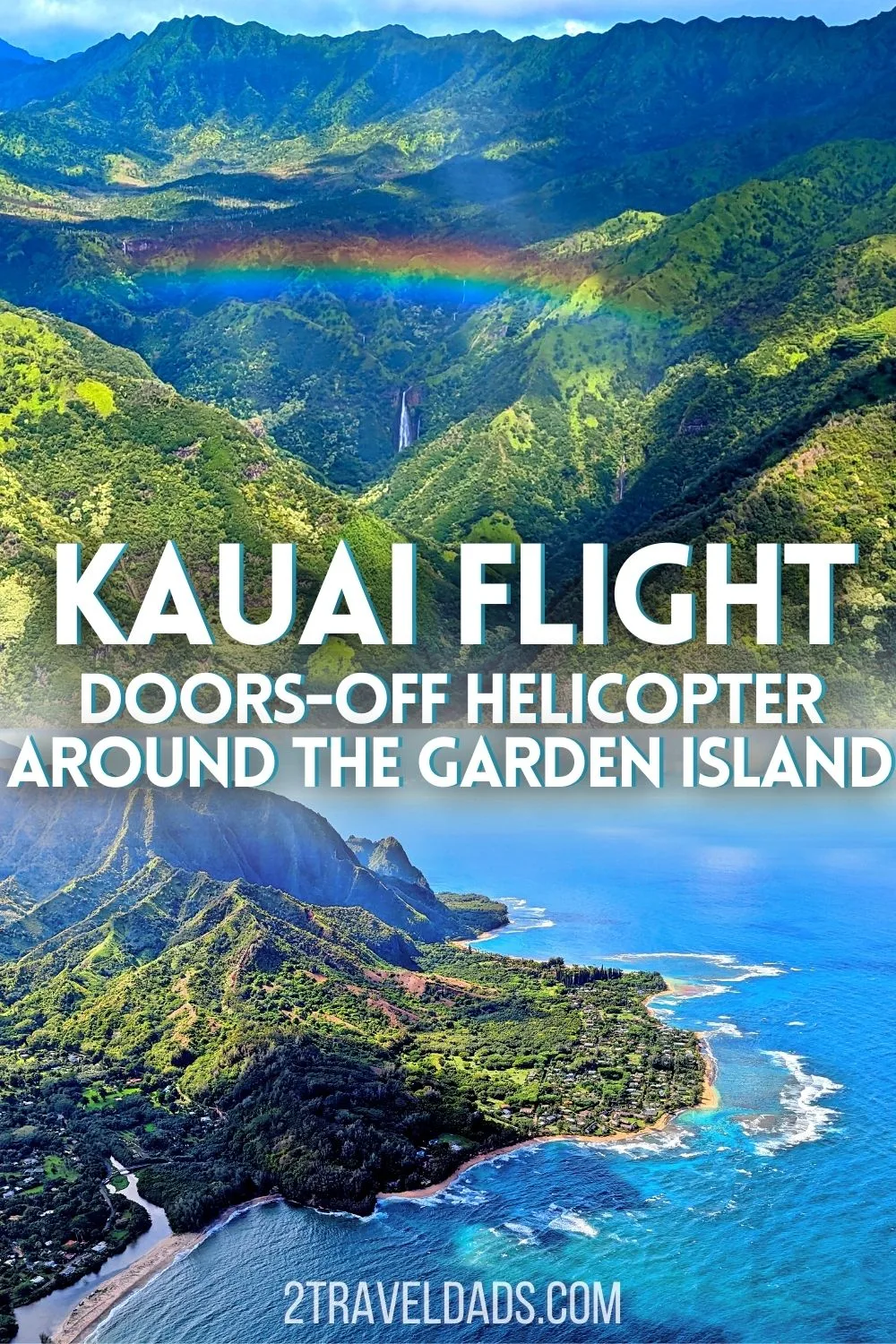 One of the most popular things to do on Kauai, the Doors-off Helicopter tour going around the whole island is amazing. Seeing the Garden Island from the air, find out everything you need to know for planning this unforgettable tour.