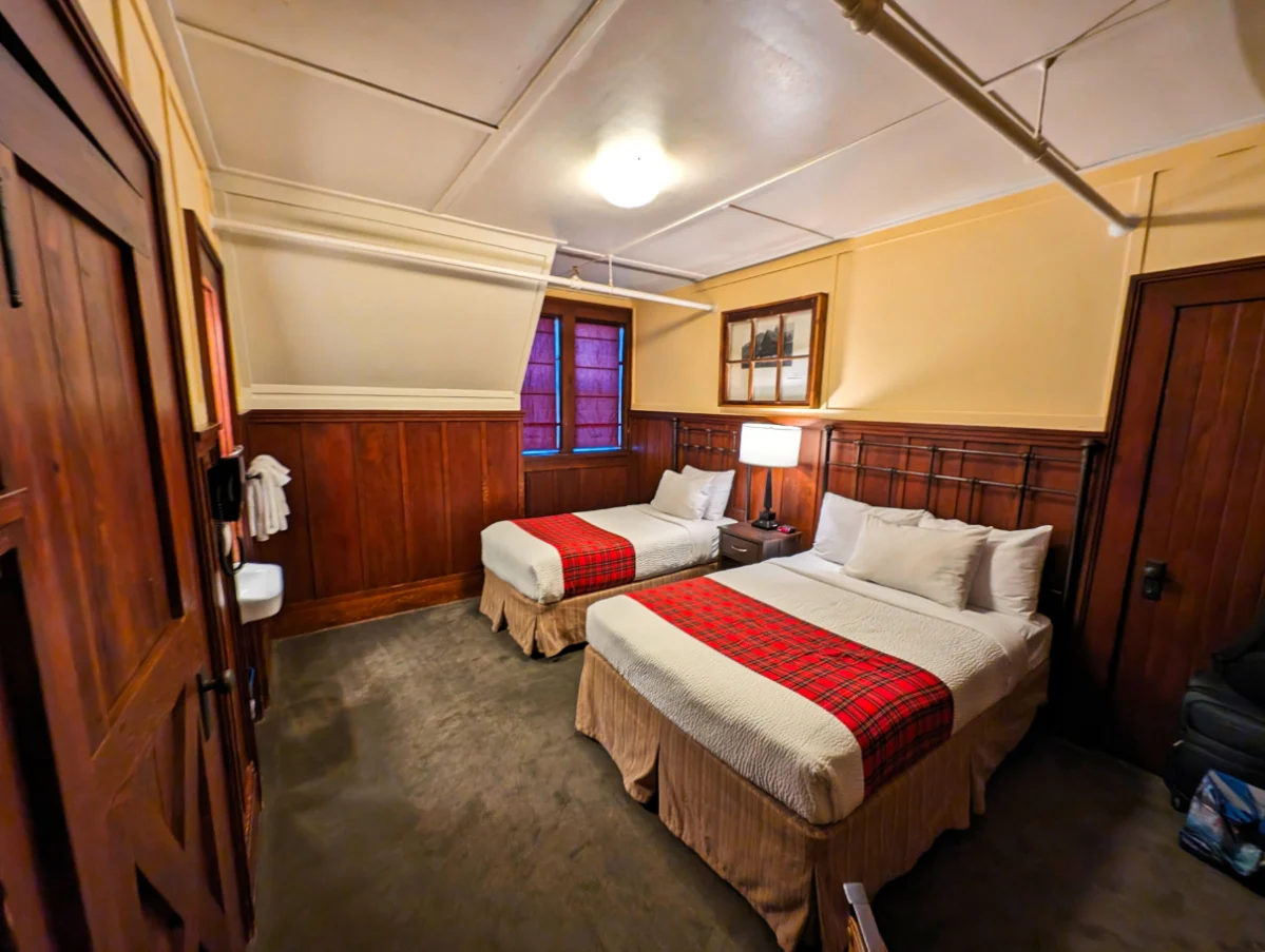 Double Twin Room at the Prince of Wales Hotel in Waterton Lakes National Park Alberta Canada 1