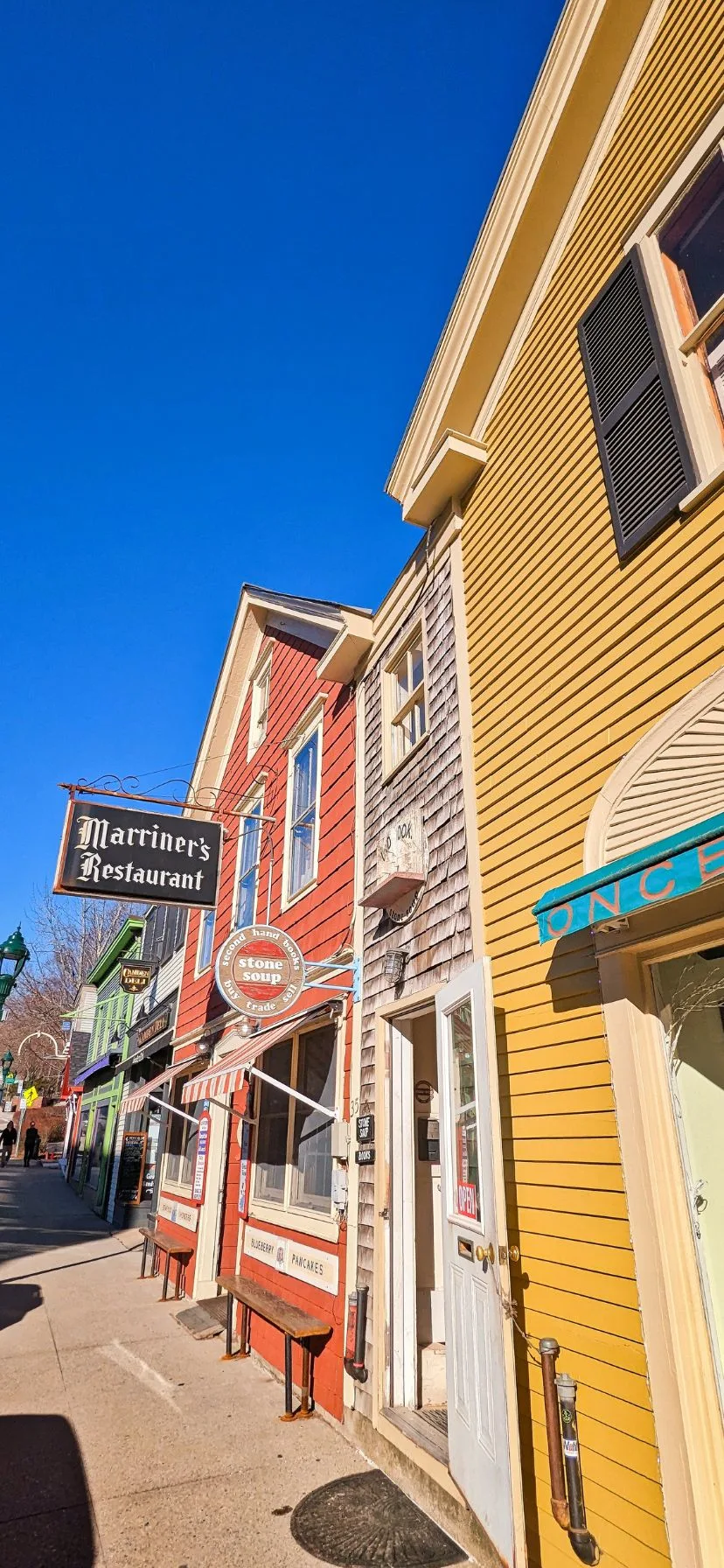 Downtown Camden Maine Road Trip