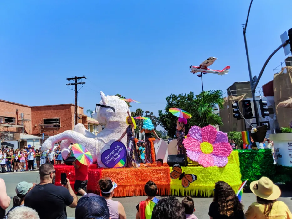 Drag Queen Float at San Diego Pride Parade 2019 3